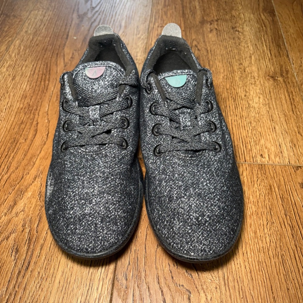 Allbirds Wool Runner Gray Water Repellent Sneakers Womens 10‎ Merino wool READ